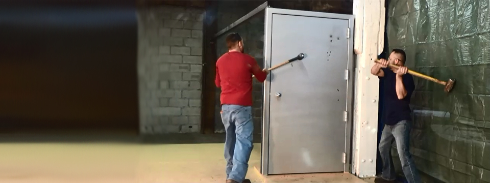 blast and bullet resistant door